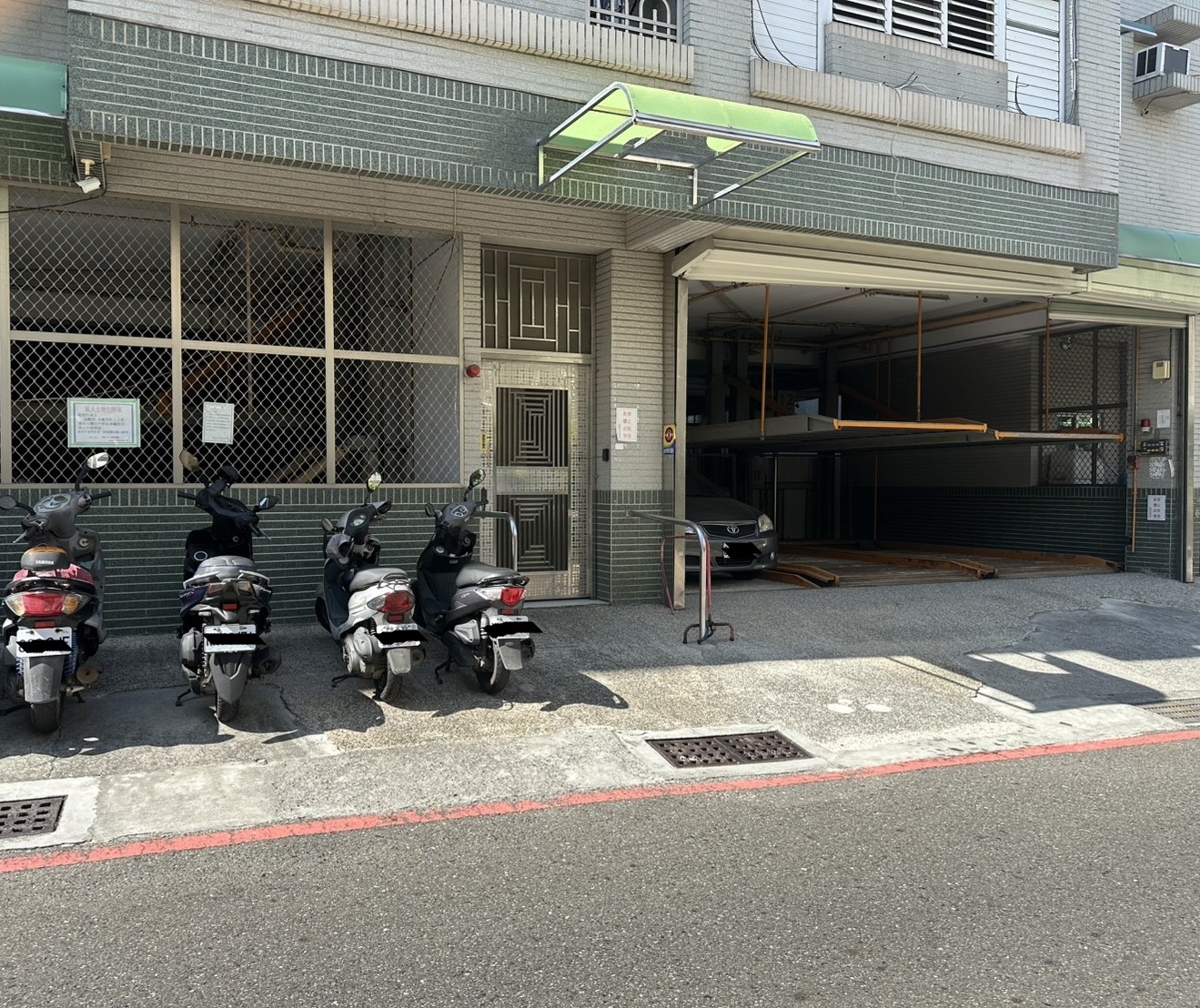 北區民德國中學區機械車位